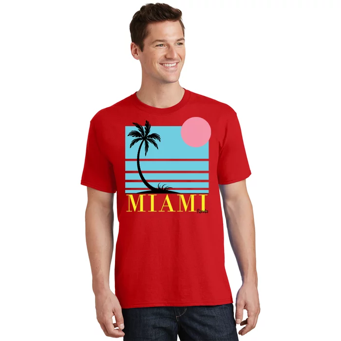 Miami Beach Sunset T-Shirt