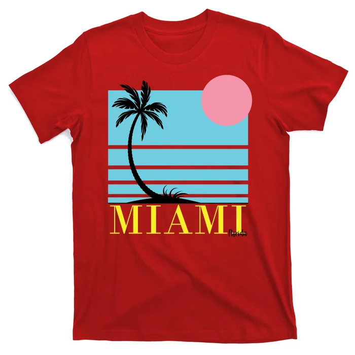 Miami Beach Sunset T-Shirt