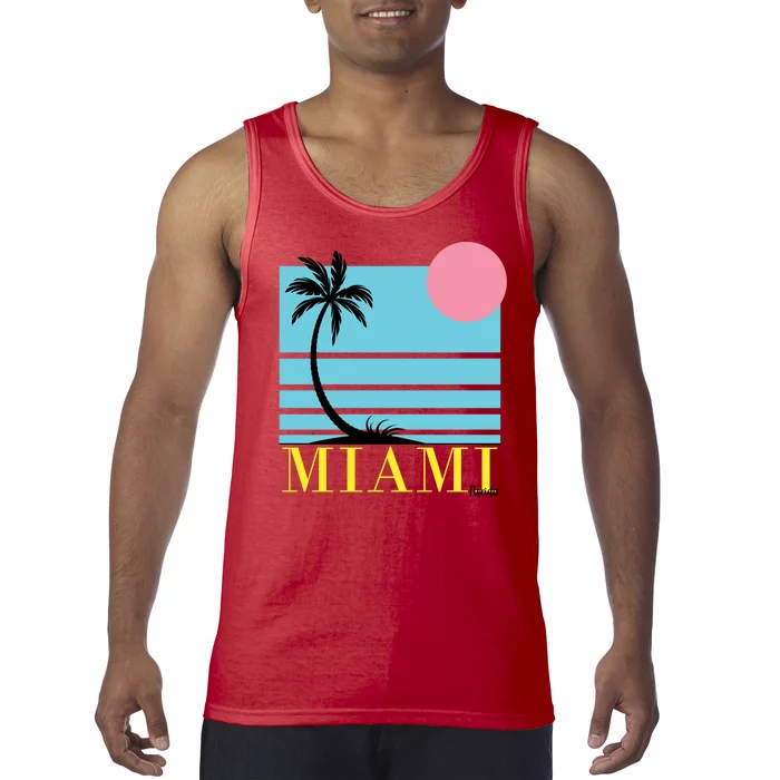 Miami Beach Sunset Tank Top