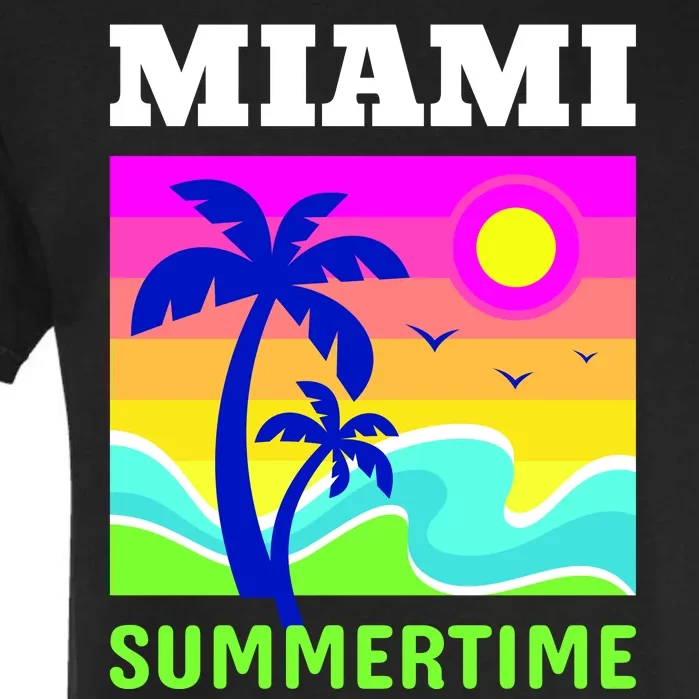 Miami Summertime Garment-Dyed Heavyweight T-Shirt