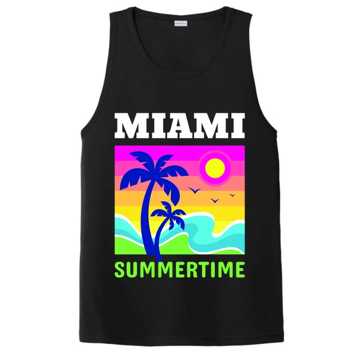 Miami Summertime Performance Tank