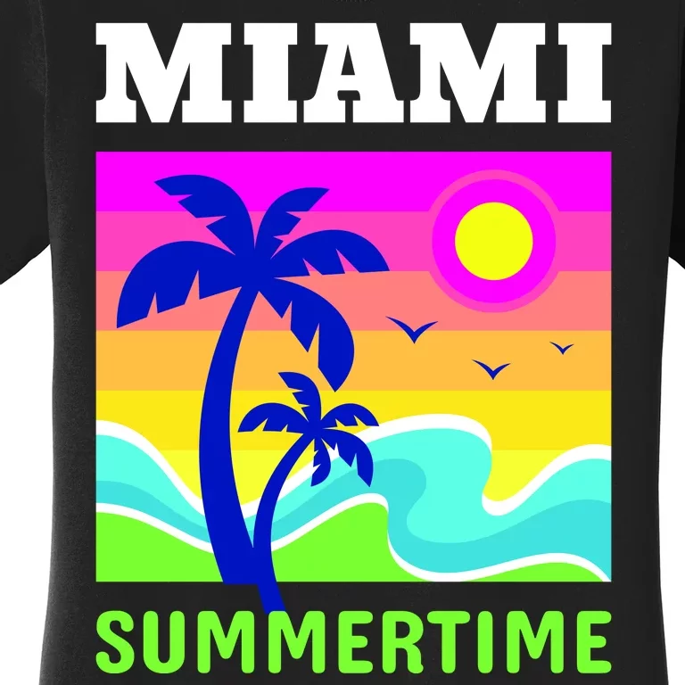 Miami Summertime Women's T-Shirt