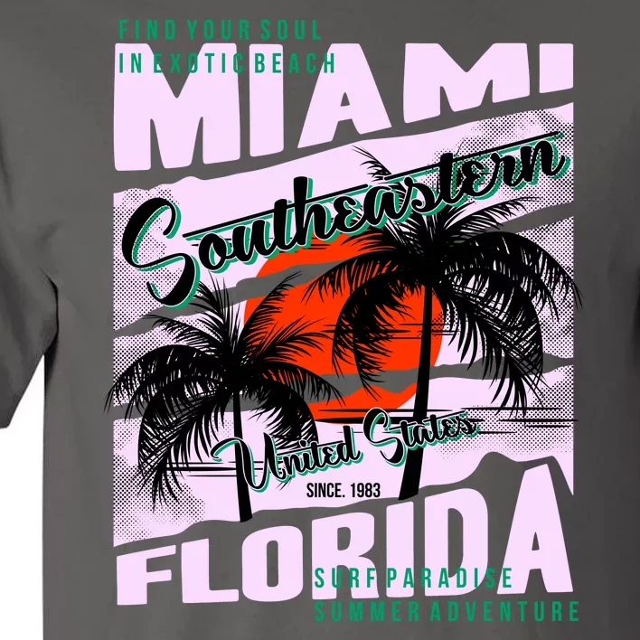 Miami Sunshine Florida Tall T-Shirt