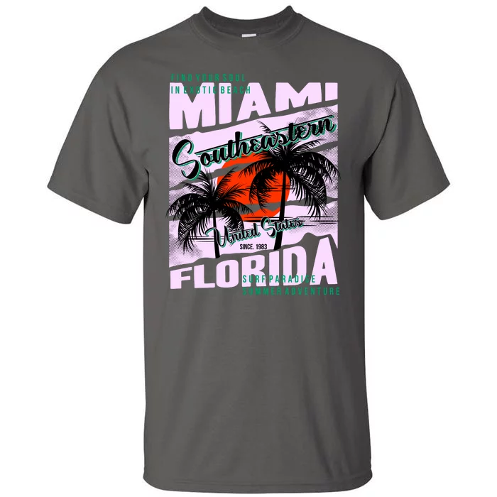 Miami Sunshine Florida Tall T-Shirt