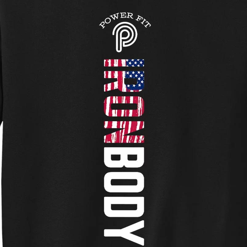 Murph Iron Body Amarilllo American Flag Sweatshirt