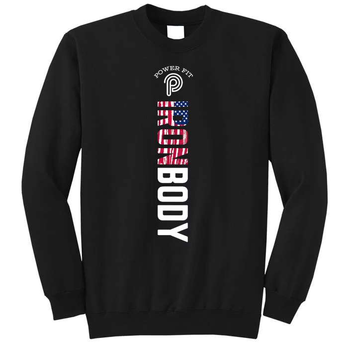 Murph Iron Body Amarilllo American Flag Sweatshirt