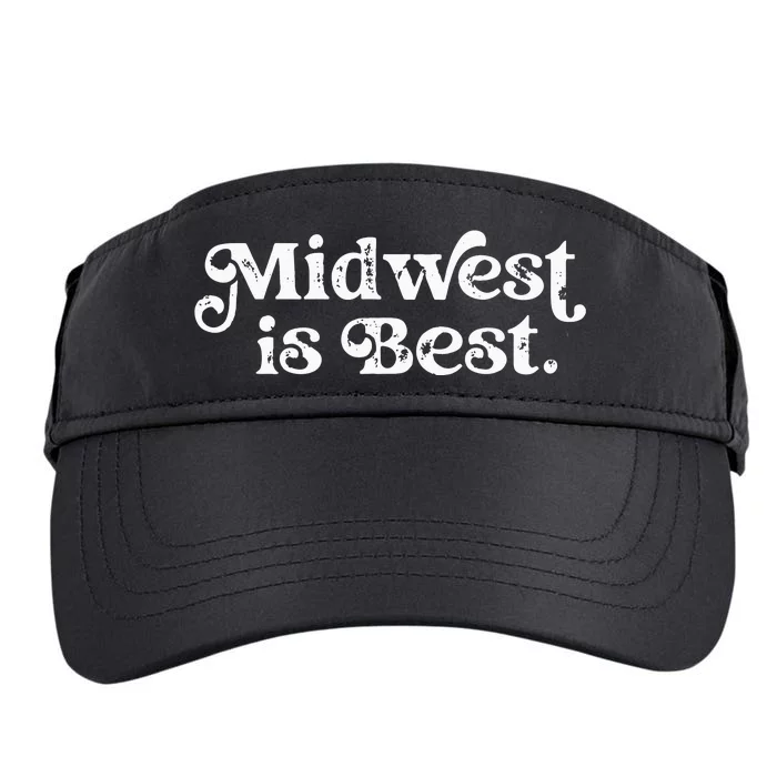 Midwest is Best Adult Drive Performance Visor