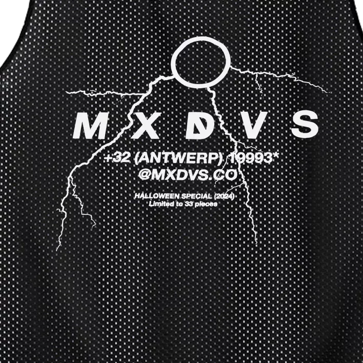 Mxdvs Injected By Terror Mesh Reversible Basketball Jersey Tank