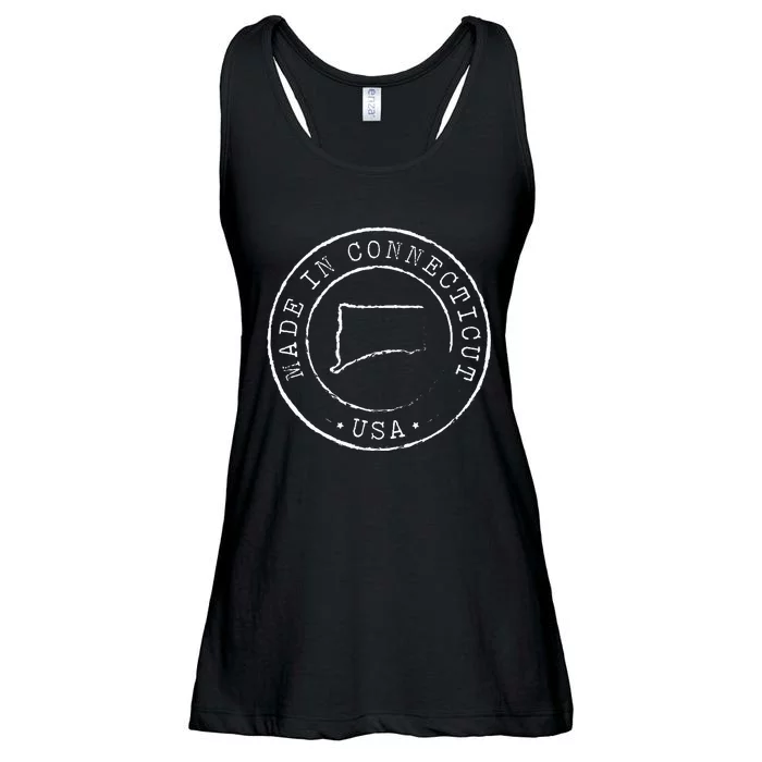 Made In Connecticut State Pride Ct Ladies Essential Flowy Tank