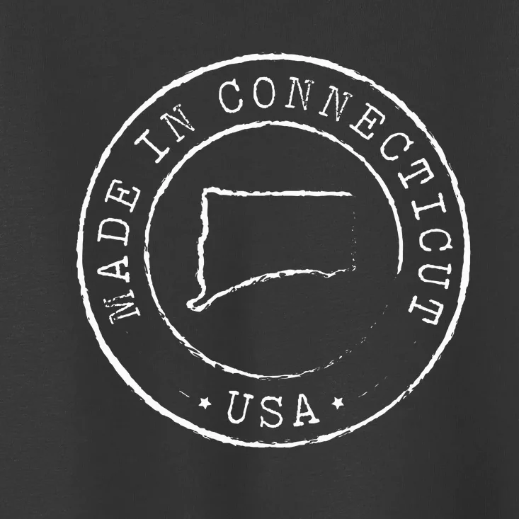 Made In Connecticut State Pride Ct Toddler T-Shirt