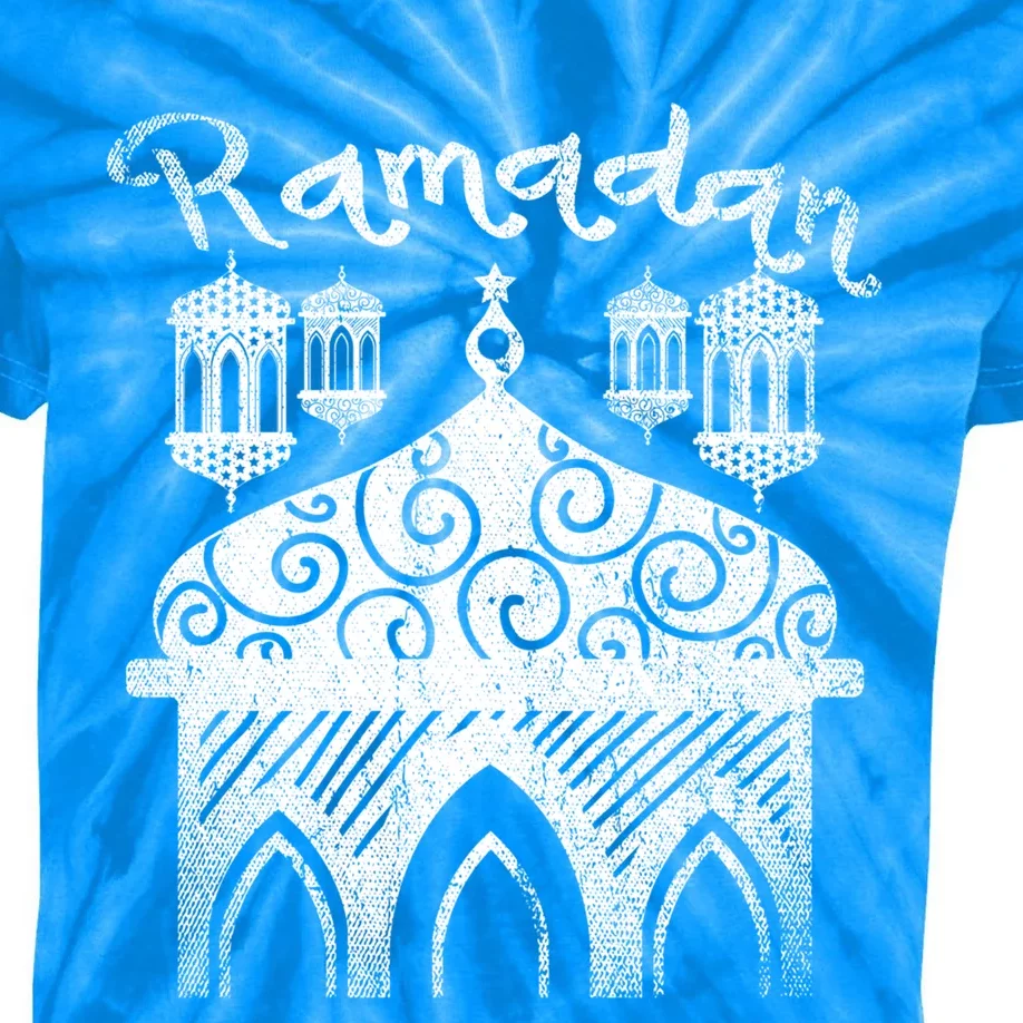 Muslim Islamic Celebration Karim Fasting Islam Ramadan Cute Gift Kids Tie-Dye T-Shirt