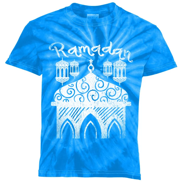 Muslim Islamic Celebration Karim Fasting Islam Ramadan Cute Gift Kids Tie-Dye T-Shirt