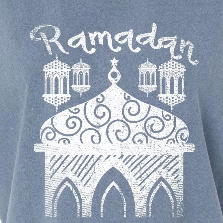 Muslim Islamic Celebration Karim Fasting Islam Ramadan Cute Gift Garment-Dyed Women's Muscle Tee