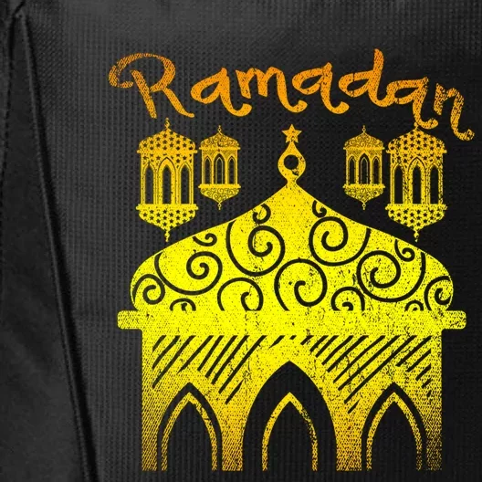 Muslim Islamic Celebration Karim Fasting Islam Ramadan Gift City Backpack