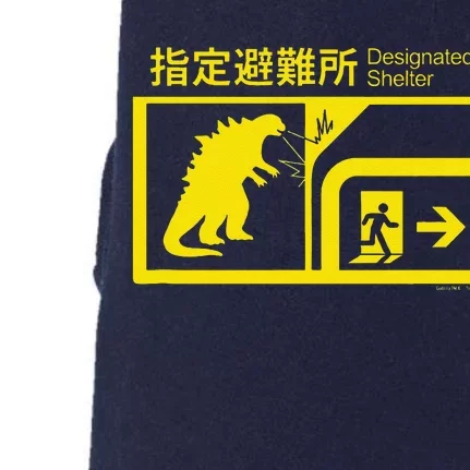 Monsterverse In Case Of Godzill.A Attack Doggie 3-End Fleece Hoodie