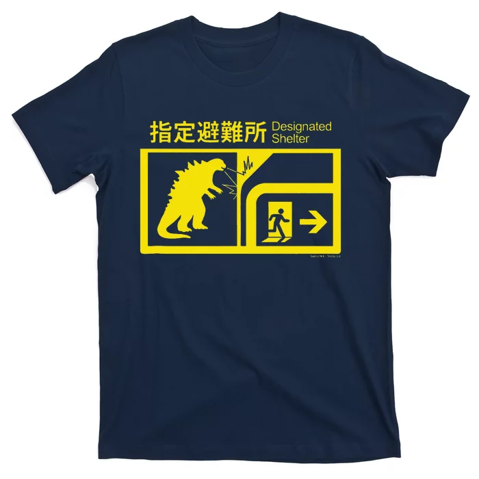 Monsterverse In Case Of Godzill.A Attack T-Shirt