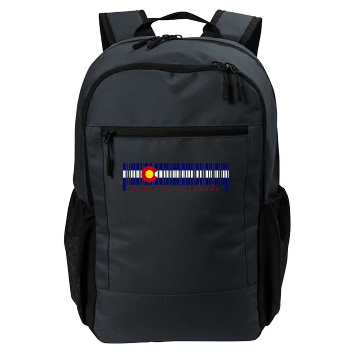 Made In Colorado Barcode Flag Daily Commute Backpack