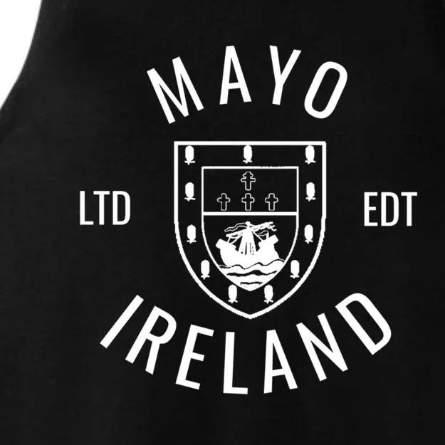 Mayo Ireland County Pride Gaelic Football And Hurling Gift Ladies Tri-Blend Wicking Tank