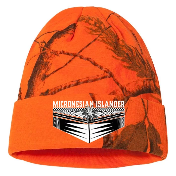 Micronesian Islander Chuuk Yap Kosrae And Pohnpei Kati - 12in Camo Beanie