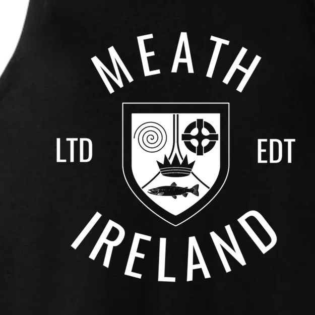 Meath Ireland County Pride Gaelic Football And Hurling Great Gift Ladies Tri-Blend Wicking Tank