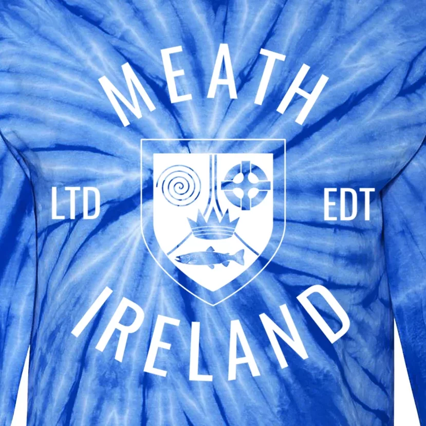 Meath Ireland County Pride Gaelic Football And Hurling Great Gift Tie-Dye Long Sleeve Shirt