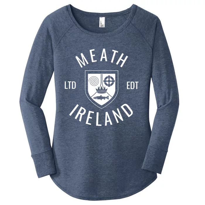 Meath Ireland County Pride Gaelic Football And Hurling Great Gift Women's Perfect Tri Tunic Long Sleeve Shirt