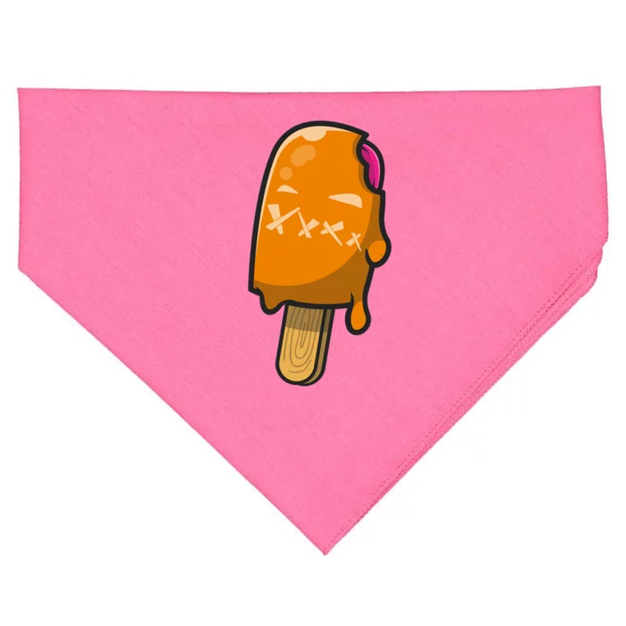 Mean Ice Cream Monster USA-Made Doggie Bandana