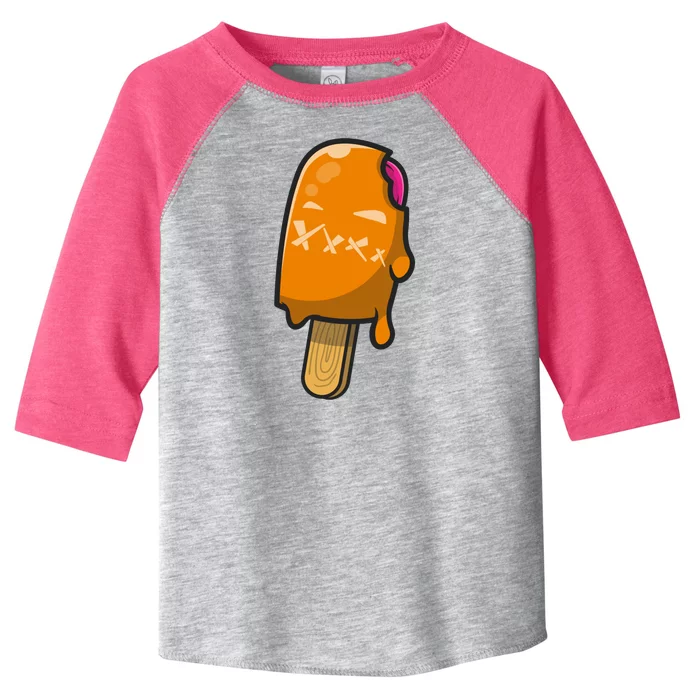 Mean Ice Cream Monster Toddler Fine Jersey T-Shirt