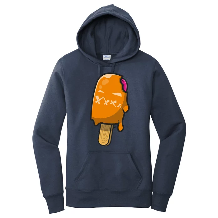 Mean Ice Cream Monster Women's Pullover Hoodie