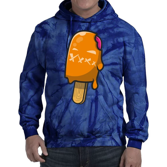 Mean Ice Cream Monster Tie Dye Hoodie