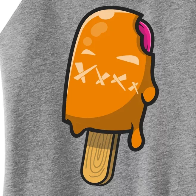 Mean Ice Cream Monster Women’s Perfect Tri Rocker Tank