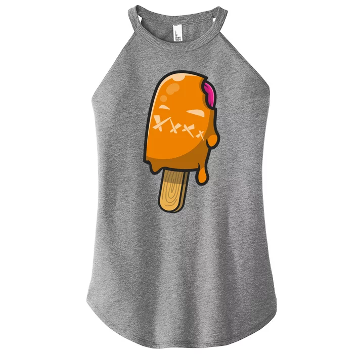 Mean Ice Cream Monster Women’s Perfect Tri Rocker Tank