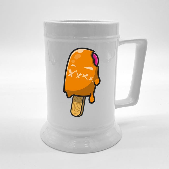 Mean Ice Cream Monster Front & Back Beer Stein