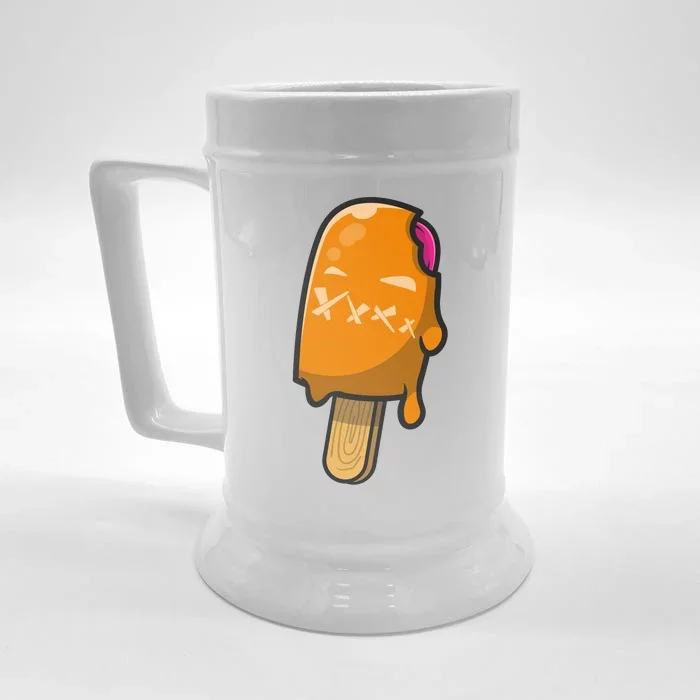 Mean Ice Cream Monster Front & Back Beer Stein