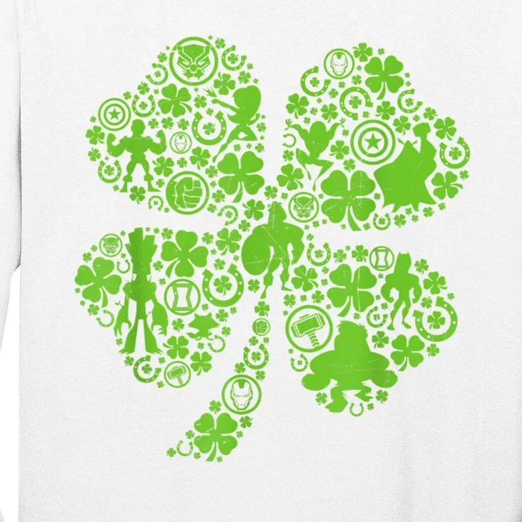 MashUp Irish Clover Long Sleeve Shirt