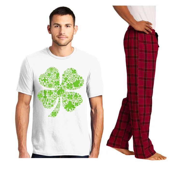 MashUp Irish Clover Pajama Set