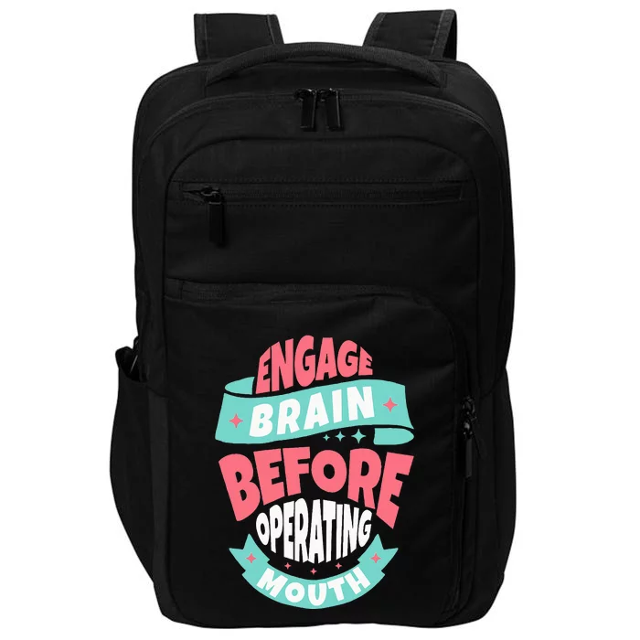 Motivational Inspirational Confidence Building Leaders Impact Tech Backpack