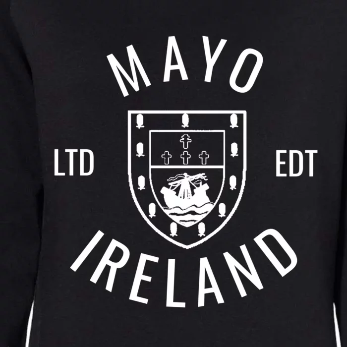 Mayo Ireland County Pride Gaelic Football And Hurling Funny Gift Womens California Wash Sweatshirt