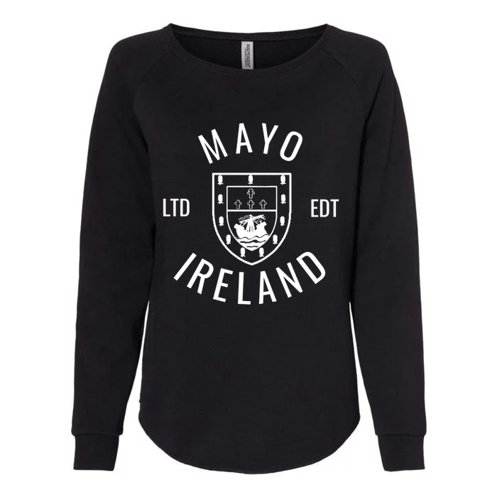 Mayo Ireland County Pride Gaelic Football And Hurling Funny Gift Womens California Wash Sweatshirt