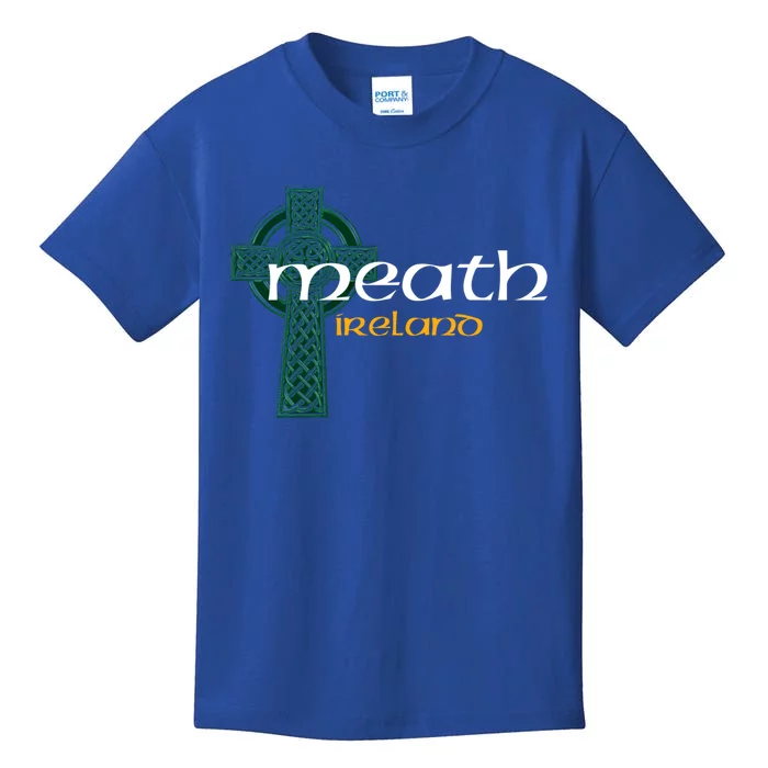 Meath Ireland County Celtic Gaelic Football And Hurling Gift Kids T-Shirt