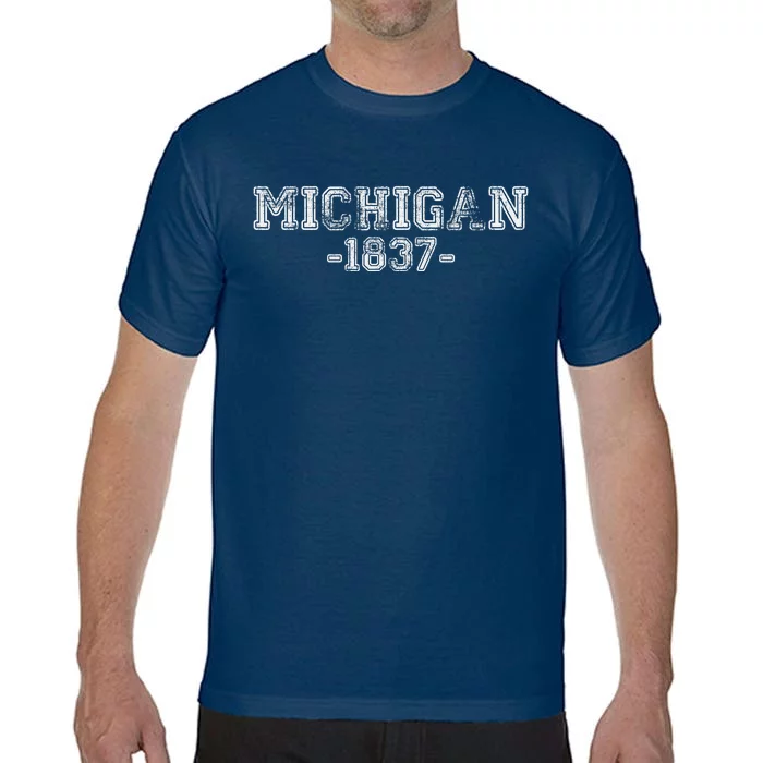 Michigan 1837 Retro Comfort Colors T-Shirt