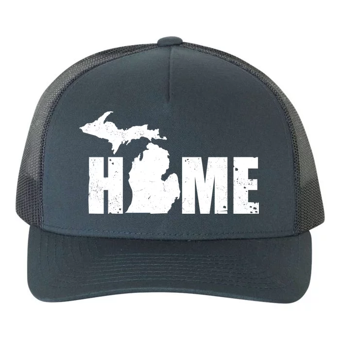 Michigan Home Mitten State Yupoong Adult 5-Panel Trucker Hat