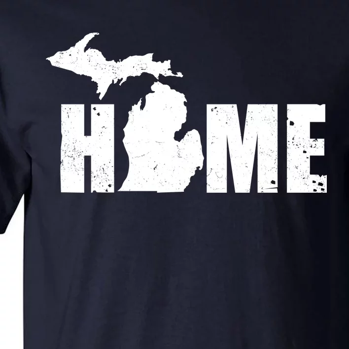 Michigan Home Mitten State Tall T-Shirt