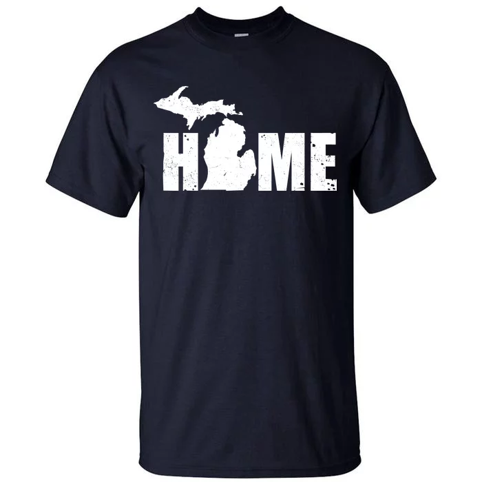 Michigan Home Mitten State Tall T-Shirt