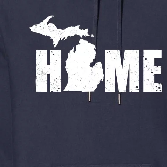 Michigan Home Mitten State Premium Hoodie