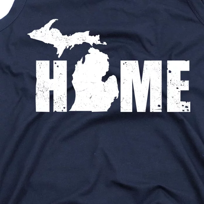 Michigan Home Mitten State Tank Top