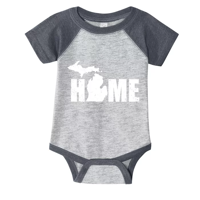 Michigan Home Mitten State Infant Baby Jersey Bodysuit