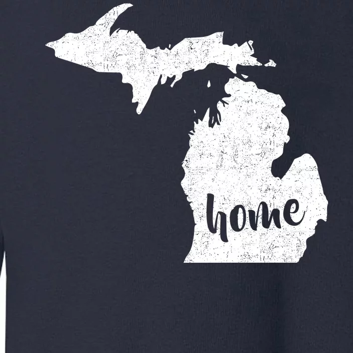 Michigan Home State Toddler Sweatshirt