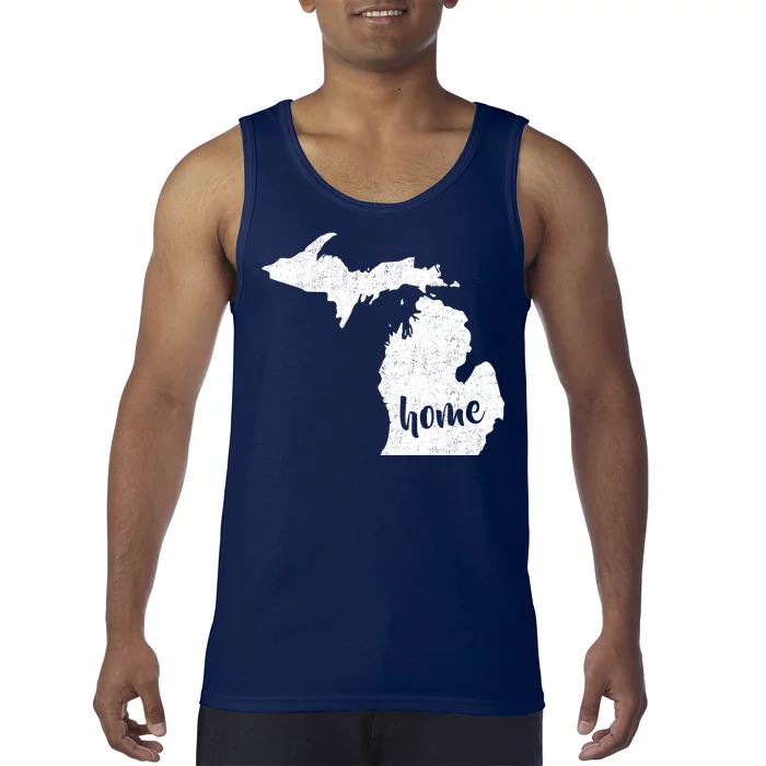 Michigan Home State Tank Top