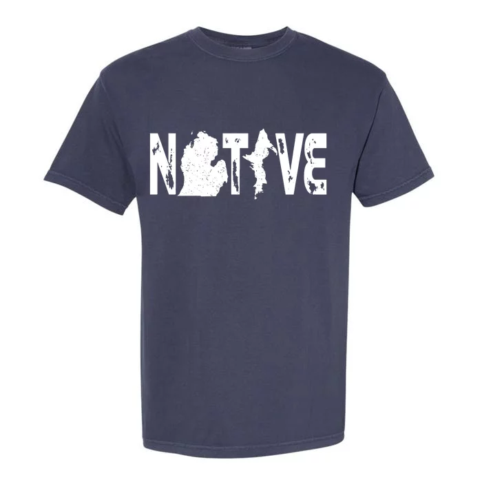 Michigan Native Garment-Dyed Heavyweight T-Shirt